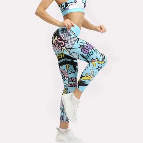 

Activewear Pants Solid Women's Training Running Natural Polyester