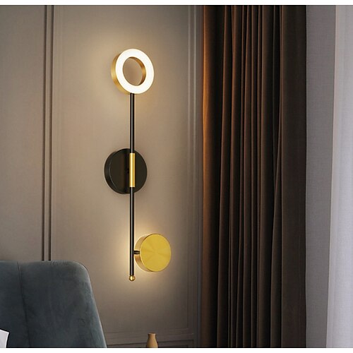 

LED Modern LED Wall Lights Living Room Bedroom Iron Wall Light 220-240V 18 W