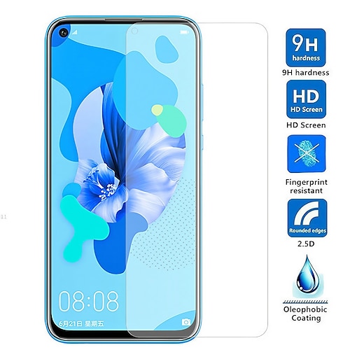 

2-Pack Screen Protector For Huawei P40 P30 Pro High Definition Anti-scratch Waterproof Cellphone Protective Film Tempered Glass For Huawei nova 5T P Smart Mate 20