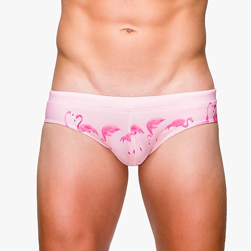 

Men's Swim Shorts Swim Trunks Quick Dry Board Shorts Bathing Suit Swimming Surfing Water Sports Painting Summer