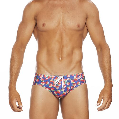 

Men's Swim Shorts Swim Trunks Nylon Board Shorts Quick Dry Swimming Surfing Water Sports Painting Summer