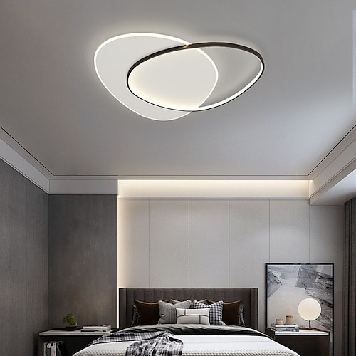 

45/55 cm Circle Design LED Dimmable Ceiling Light Flush Mount Lights Aluminium Alloy Artistic Style Painted Finishes Artistic LED 220-240V