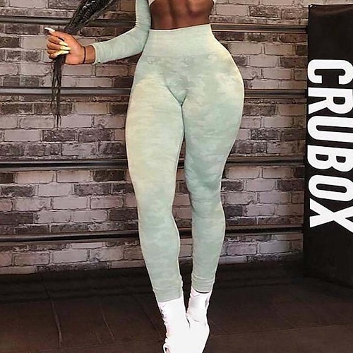 

Activewear Pants Solid Women's Training Running Natural Nylon