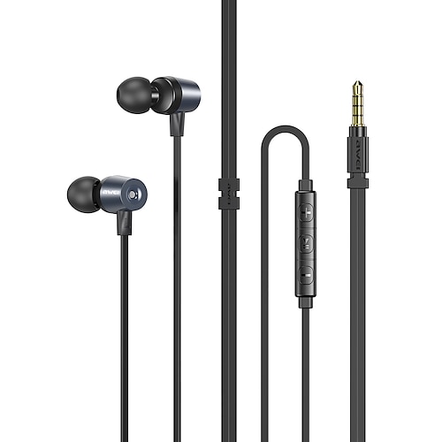 

AWEI L1 Wired In-ear Earphone 3.5mm Audio Jack PS4 PS5 XBOX Stereo with Microphone with Volume Control for Apple Samsung Huawei Xiaomi MI Mobile Phone