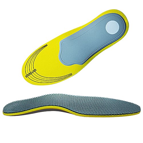 Orthotic Inserts Shoe Inserts Running Insoles Women's Men's Relieve Flat Feet Foot Tailorable Sports Insoles Foot Supports Shock Absorption Arch Support Moisture Wicking for Fitness Gym Workout