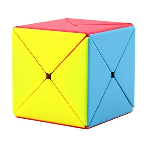 

QiYi Dino Cube Stickerless, Skewb Magic Cube X Shape 8 Axis Speed Cube