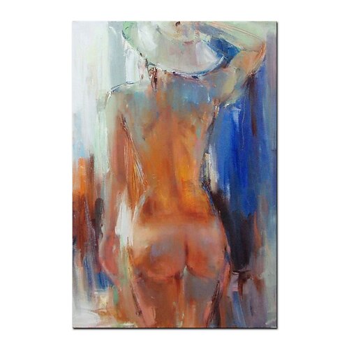 

Oil Painting Hand Painted Abstract Naked Girl Figure Living Room Decoration On The Wall Art for Home Decoration Rolled Canvas No Frame Unstretched