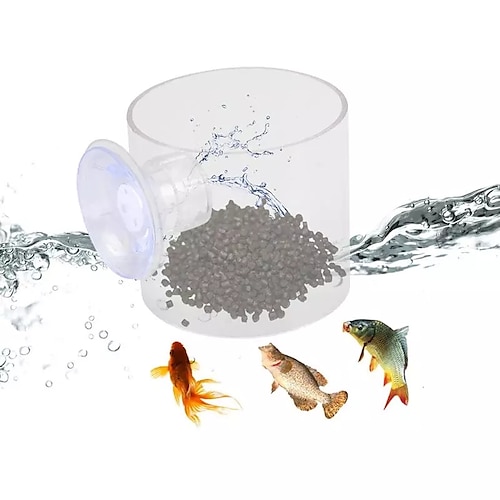 

Buoyancy Fish Food Feeding Ring Aquarium Fish Tank Small Type Tropical Fish Feeder Feeding Circle Aquarium Accessories