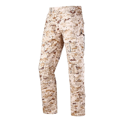 

Men's Camouflage Hunting Pants Tactical Pants Ripstop Windproof Breathable Quick Dry Winter Autumn Camo / Camouflage Bottoms for Camping / Hiking Hunting Combat Jungle camouflage Black camouflage ACU