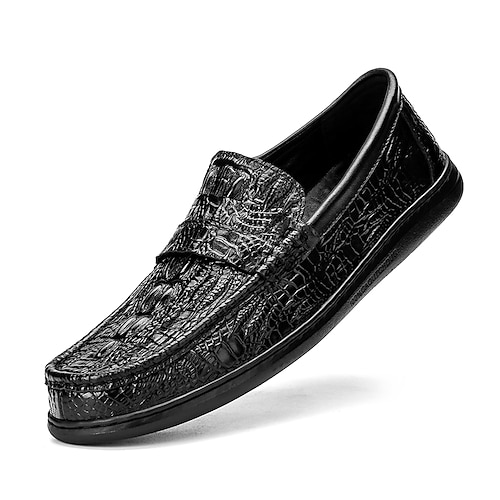 

Men's Loafers & Slip-Ons Leather Shoes Tassel Loafers Dress Loafers Driving Loafers Business Casual British Daily Office & Career Walking Shoes Nappa Leather Cowhide Breathable Handmade Non-slipping