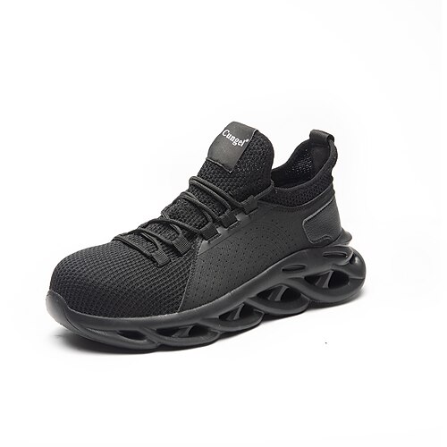 

Herren Sicherheitsschuh Stiefel Sicherheitsschuhe Casual Sportlich Wanderschuhe PU Grün Schwarz Blau Herbst