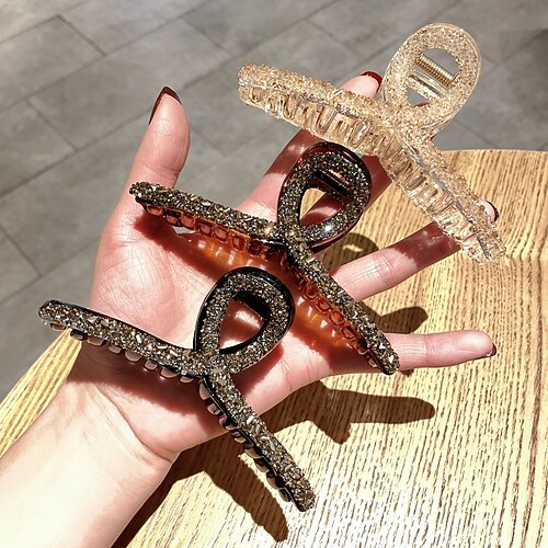 

2021 new hair accessories, rhinestone hair clip, elegant temperament, hair clip, wild large clip, practical hair clip