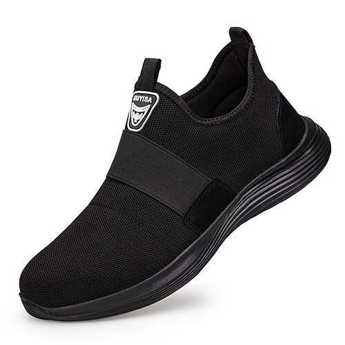 

Unisex Trainers Athletic Shoes Sneakers Safety Shoes Sporty Classic Chinoiserie Office & Career Safety Shoes Suede Tissage Volant Breathable Non-slipping Wear Proof Booties / Ankle Boots Black Spring
