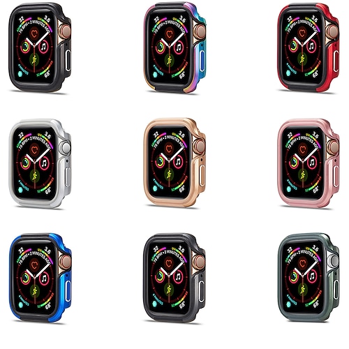 

1 Pack Watch Case Compatible with Apple iWatch Series 6/5/4 / SE / Series 7 Matte Shockproof All Around Protective Alloy Watch Cover