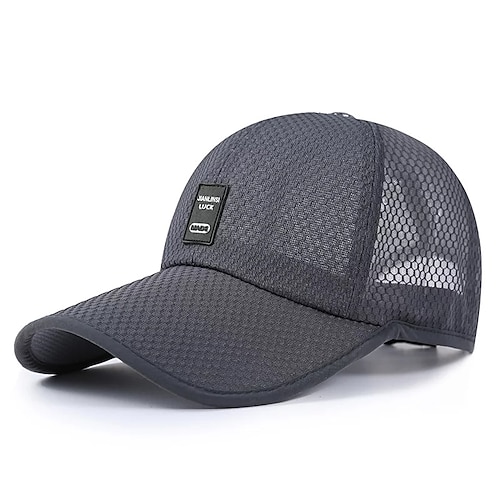 

1pcs Men's Women's Mesh Baseball Cap Breathable Summer Caps Dad Hat Outdoor Fishing Hats Snapback Trucker Cap