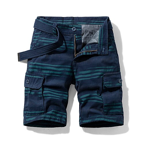 

Men's Casual Sports Shorts Beach Shorts Multiple Pockets Knee Length Pants Daily Gym Inelastic Solid Color Lightweight Sports Mid Waist Black and Green turmeric Black Blue Wine 30 31 32 33 34
