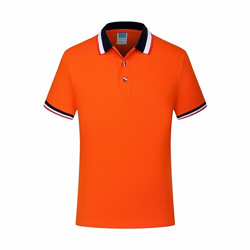 

Men's T shirt Hiking Tee shirt Golf Shirt Short Sleeve Tee Tshirt Top Outdoor Quick Dry Lightweight Breathable Sweat wicking Autumn / Fall Spring Summer Sapphire Kong Lan Nine Red Hunting Fishing