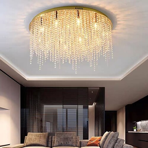 

LED Ceiling Light 60 cm Lantern Desgin Flush Mount Lights Metal Electroplated LED 220-240V