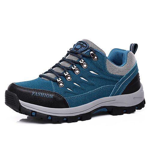 

Hombre Unisexo Botas Botas de montaña Deportivo Casual Clásico Exterior Deportivo Senderismo Cuero Ante Verde Azul Gris Bloque de color Invierno Otoño