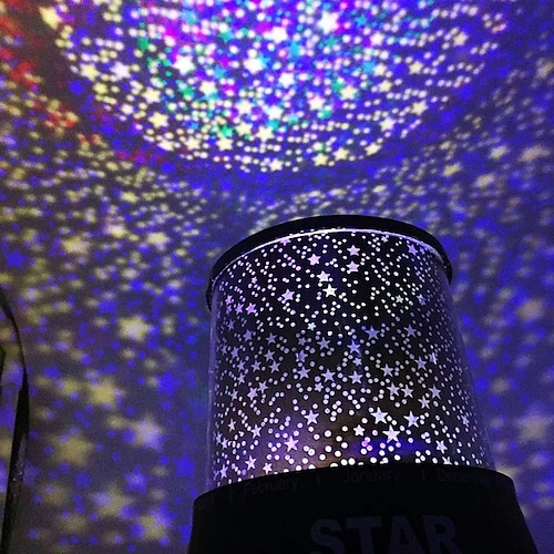 

LED Galaxy Star Night Light Projector Rotating Starry Sky Light Tiktok Star Light Projector Nebula Projector USB Cable Rechargeable
