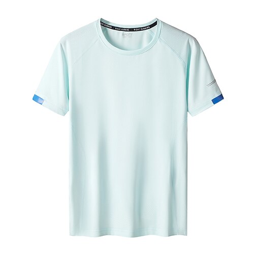mænds hurtig tørre t-shirt ultra let tee åndbar høj elasticitet ensfarvet от Lightinthebox WW
