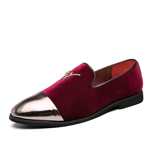 

Men's Loafers & Slip-Ons Suede Shoes Tassel Loafers Dress Loafers Driving Loafers Business Casual Classic Daily Party & Evening Walking Shoes Patent Leather Cowhide Non-slipping Wear Proof Booties