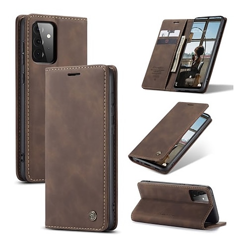 

CaseMe Flip Case For Samsung Galaxy S22 S21 S20 Plus Ultra A72 A52 A42 A32 Note 20 Ultra Soft Slim Folio Flip PU Leather Wallet Case with 2 Cards Slot For Samsung Galaxy Note 20 Ultra