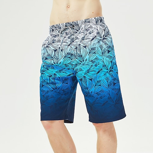 

Homme Actif Surf Boardshort short de bain Short de bain Short d'été Taille elastique Conception de cordon élastique Graphic Confort Respirable Court Sport extérieur Casual du quotidien Mode Style