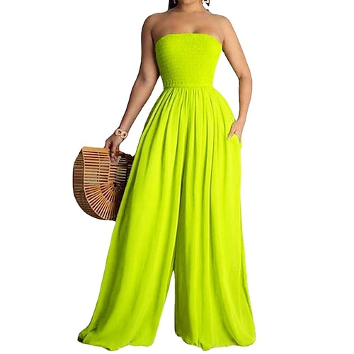 

Women's Plus Size Jumpsuit Fall Spring L XL XXL 3XL 4XL