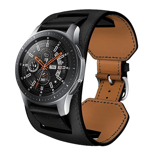 Genuine Leather band for Samsung Galaxy watch 6 5 pro/4/3/Active 2