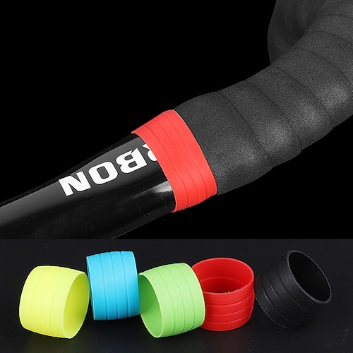 

Bike Handlerbar Grips Skidproof For Road Bike Mountain Bike MTB Folding Bike Recreational Cycling Cycling Bicycle Silica Gel Black Green Yellow 2 pcs