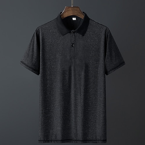 

Men's T shirt Hiking Tee shirt Golf Shirt Short Sleeve Tee Tshirt Top Outdoor Quick Dry Lightweight Breathable Sweat wicking Autumn / Fall Spring Summer Ice Silk Red Black Dark Green Fishing Climbing