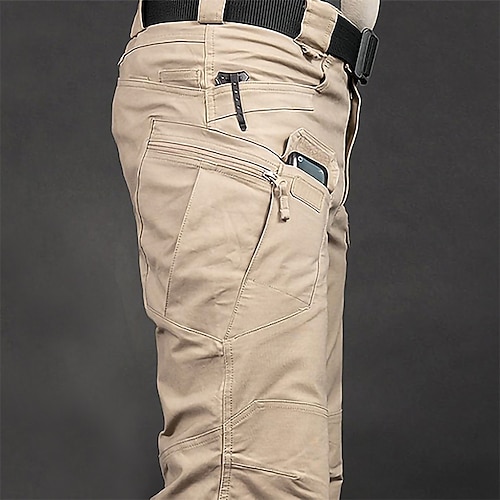 

Men's Hiking Pants Trousers Tactical Cargo Pants Outdoor Windproof Breathable Quick Dry Lightweight Bottoms ArmyGreen Black Fishing Climbing Camping / Hiking / Caving S M L XL 2XL