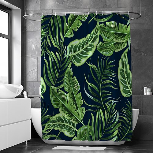 

Waterproof Fabric Shower Curtain Bathroom Decoration and Modern and Floral / Botanicals 70 Inch