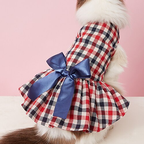 

Dog Cat Dress Floral / Botanical Daisy Elegant Adorable Cute Dailywear Casual / Daily Dog Clothes Puppy Clothes Dog Outfits Breathable Black / White White Black Costume for Girl and Boy Dog Polyester