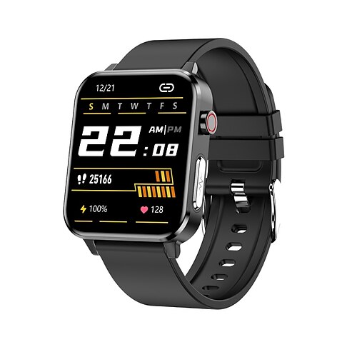 

E86 Smart Watch Smartwatch Fitness Running Watch Pedometer Activity Tracker Sleep Tracker Compatible with Android iOS Women Men Long Standby Message Reminder Camera Control IP68 45mm Watch Case