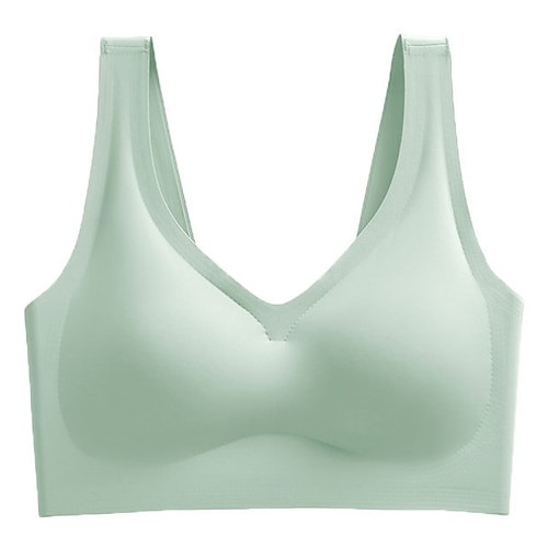 Green Plus Size Wireless Bras