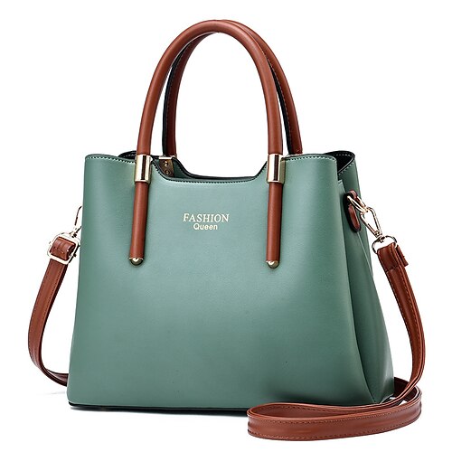 

Women's 2022 Handbags Top Handle Bag Shopping Daily Gray Green Earth Yellow Wine Green