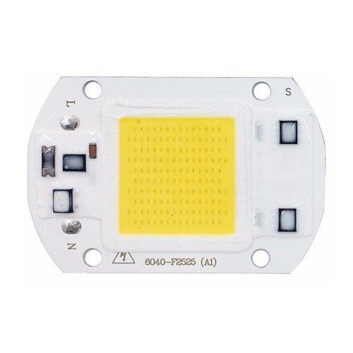 

1Pcs 30W Utral Bright LED COB Chip 110V 220V Input Smart IC for DIY LED Flood Light Warm Cold White