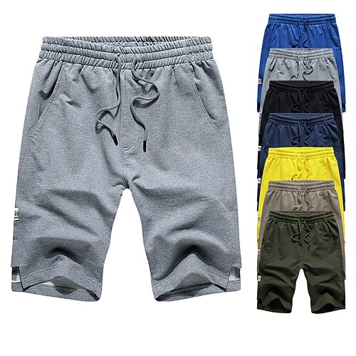 

Men's Hiking Shorts Hiking Cargo Shorts Summer Outdoor 10 Regular Fit Ripstop Quick Dry Multi Pockets Breathable Knee Length Shorts Bottoms Yellow Army Green Grey Khaki Sky Blue Work Hunting Fishing