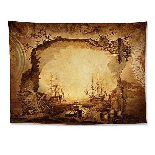 

Wall Tapestry Art Decor Blanket Curtain Hanging Home Bedroom Living Room Decoration Polyester Ferry