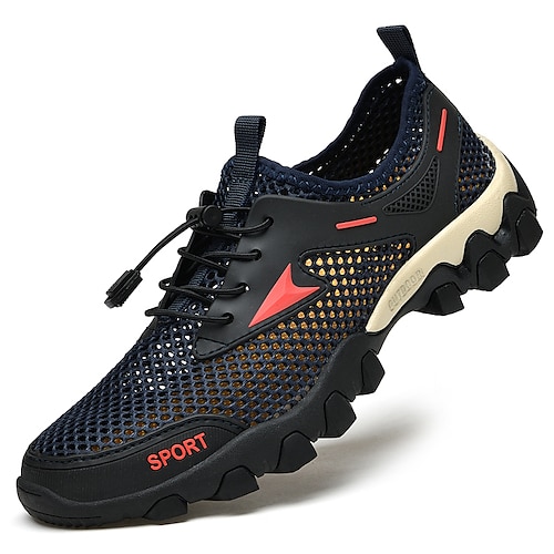 

Per uomo Sandali Uncinetto Sandali piatti Cucitura a mano Sandali da pescatore Per sport Informale Scarpe romane Esterno Giornaliero Scarpe da trail running Sintetico Traspirante Antiscivolo Che