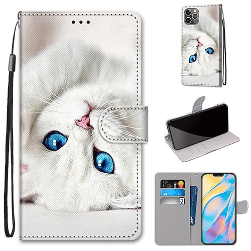 

Phone Case For Apple Full Body Case iPhone 13 12 Pro Max 11 SE 2020 X XR XS Max 8 7 Wallet Shockproof Dustproof Scenery Animal TPU