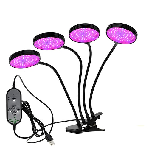 

LED Grow Light USB Phyto Lamp Full Spectrum with Control for Plants Seedlings Flower Greenhouse Indoor Grow Box 5V