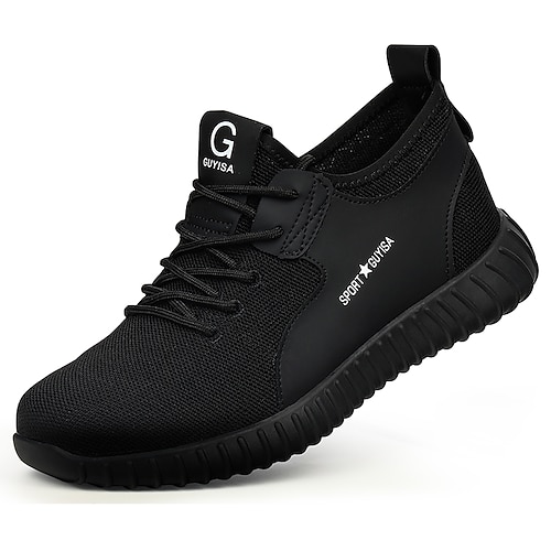

Unisex Trainers Athletic Shoes Sneakers Safety Shoes Sporty Classic Chinoiserie Office & Career Safety Shoes Tissage Volant Breathable Non-slipping Wear Proof Booties / Ankle Boots Black Spring Summer