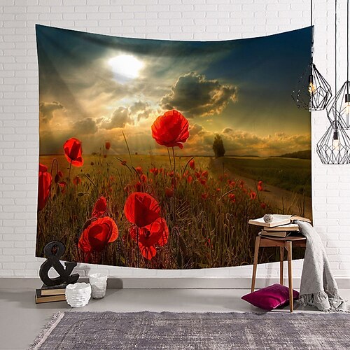 

Wall Tapestry Art Decor Blanket Curtain Hanging Home Bedroom Living Room Decoration Polyester