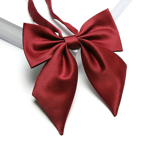 

Kids Baby Girls' Party College Wind Collar Led Flower Bow Tie Bow Tie Uniform School Uniform Polyester Silk Japanese Student Sailor Suit Girl Child
