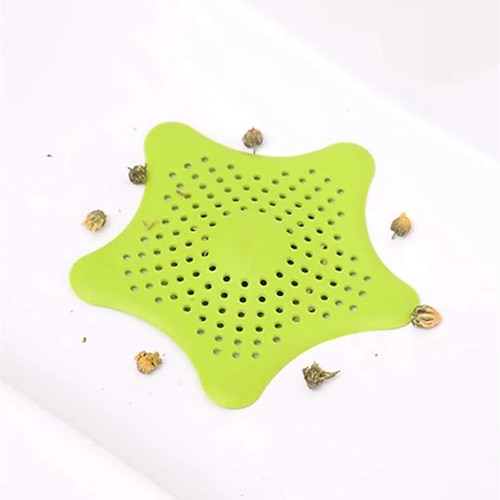 

Five Pointed Star Kitchen Sink Anti Clogging Starfish Silicone Floor Drain Bathroom Sewer Filter Factory Direct Sales