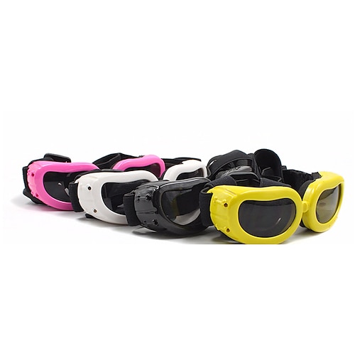 

Dog Cat Glasses Decoration Solid Colored ABS White Black Yellow Pink