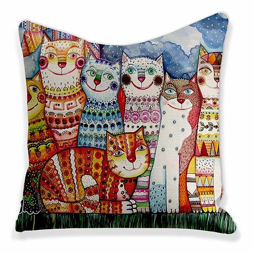 

Double Side Cushion Cover 1PC Soft Decorative Square Throw Pillow Cover Cushion Case Pillowcase for Sofa Bedroom Superior Quality Machine Washable